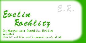 evelin rochlitz business card